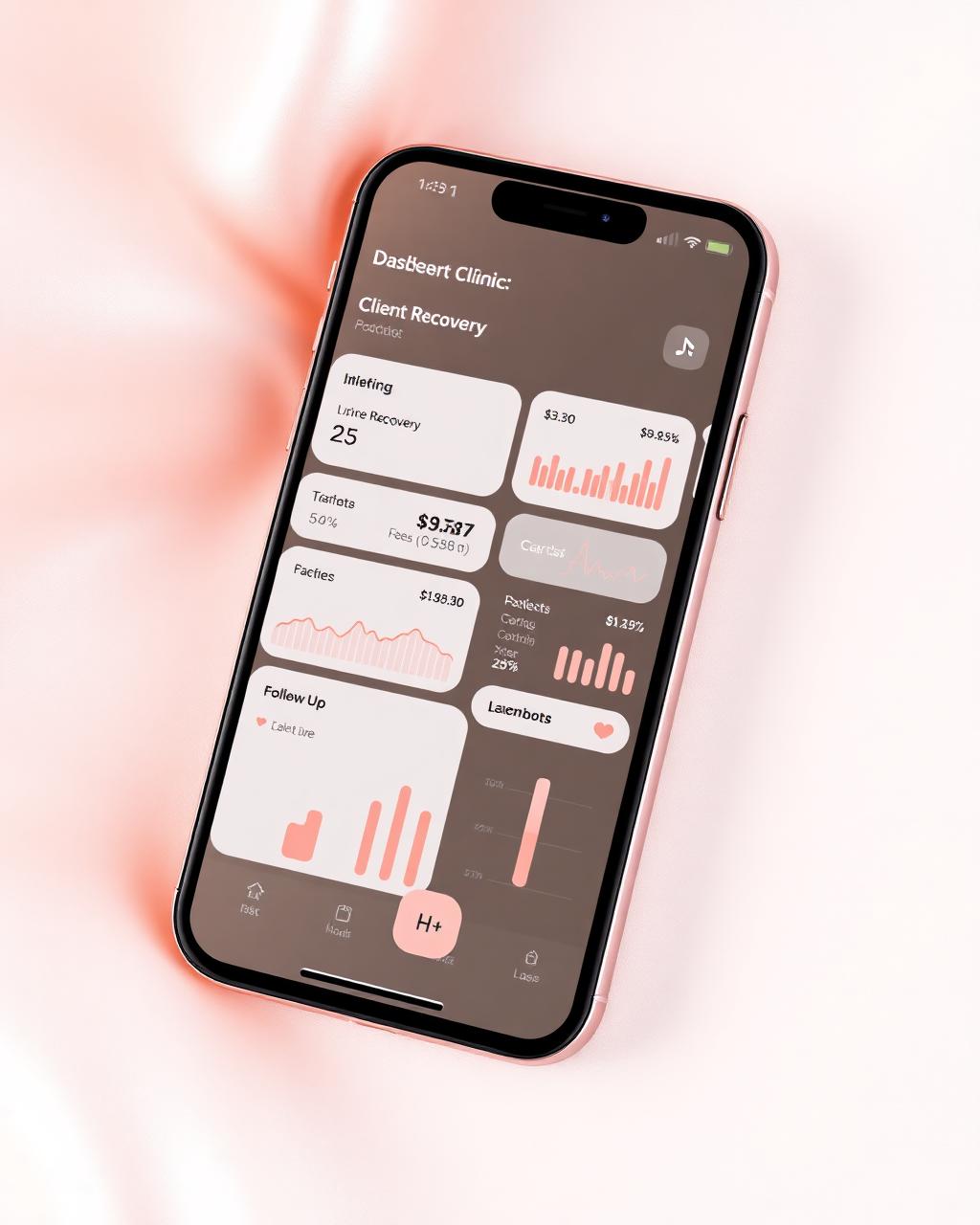 Dashboard do Reativa Beauty